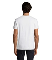 Camiseta blanca de 190 grs. publicitaria personalizada